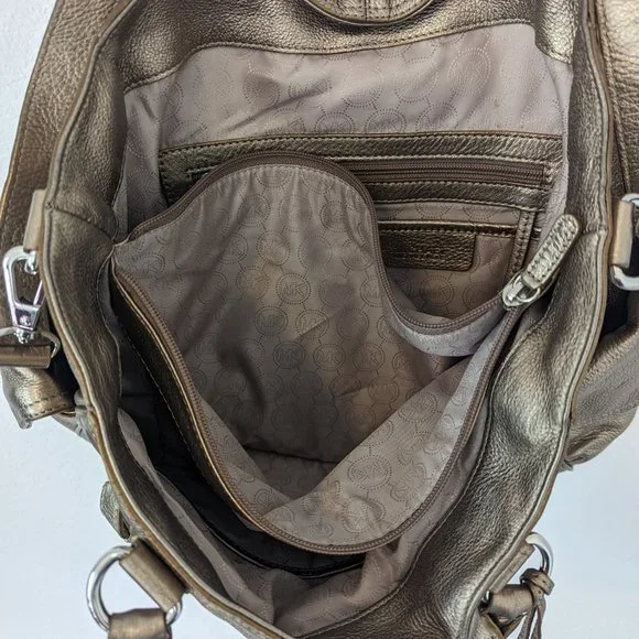 Michael Kors Gold purse/bag/satchel medium size - Picture 9 of 9